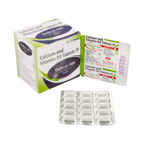 Ostical-500™ (Calcium & Vitamin D3 Tablets IP)