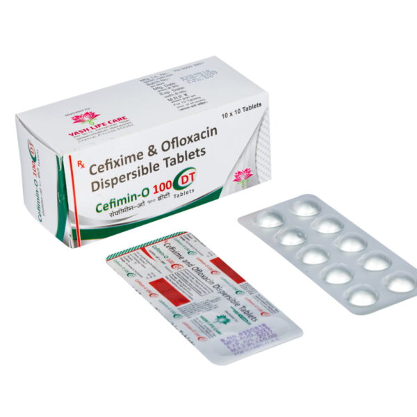Cefimin-O 100 DT™ (Cefixime & Ofloxacin Dispersible Tablets)