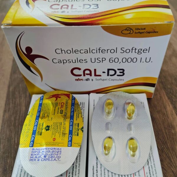 CAL-D3 SoftGel Cap