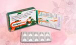 Caripep-Gold Tablets (Carica Papaya Extract + Goat Milk powder + Green Tea Extract + Grape seed Extract + Tinospora & Vitamin E Tablets)