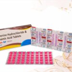 Droton-M Tablets (Drotaverine Hydrochloride 80 mg+Mefenamic Acid 250mg)